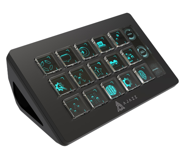 Ajazz AKP153E USB czarny - 1536405 - zdjęcie 2
